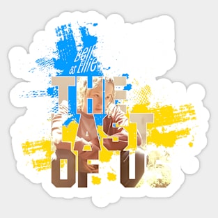 the last of us 2 tv series " TLOU " tshirt sticker etc. design by ironpalette Sticker